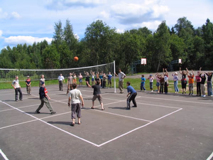 Волейбольная площадка