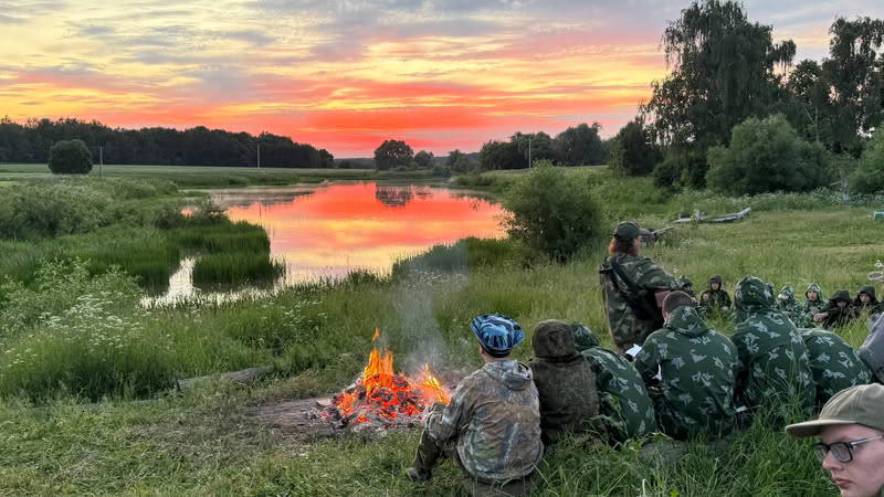 Военно-патриотический палаточный лагерь Пересвет