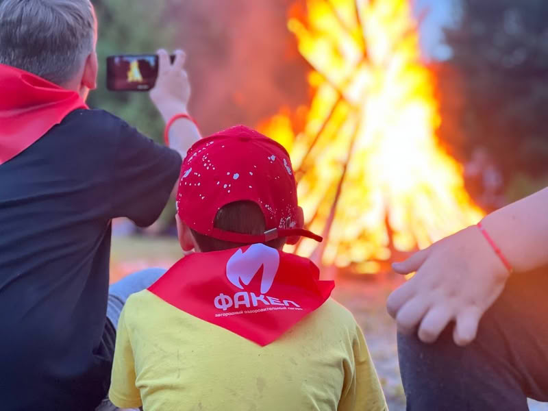 Лагерь Факел — территория и общий вид