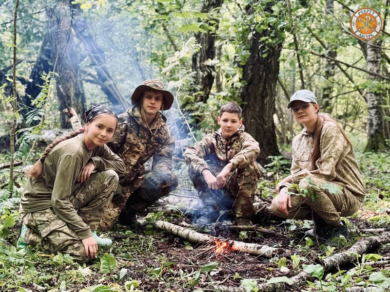 Православный военно-патриотический лагерь Рекрут — территория и общий вид
