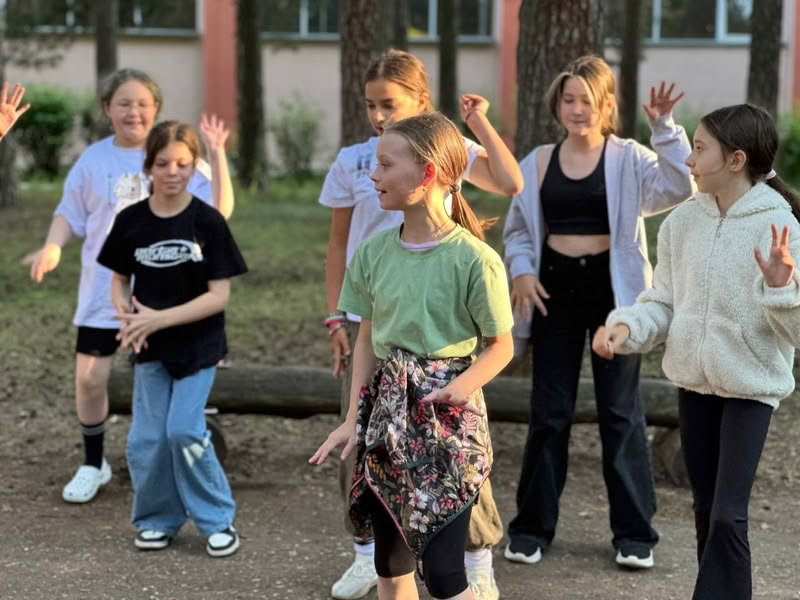 Молодёжный лагерь Комок — территория и общий вид