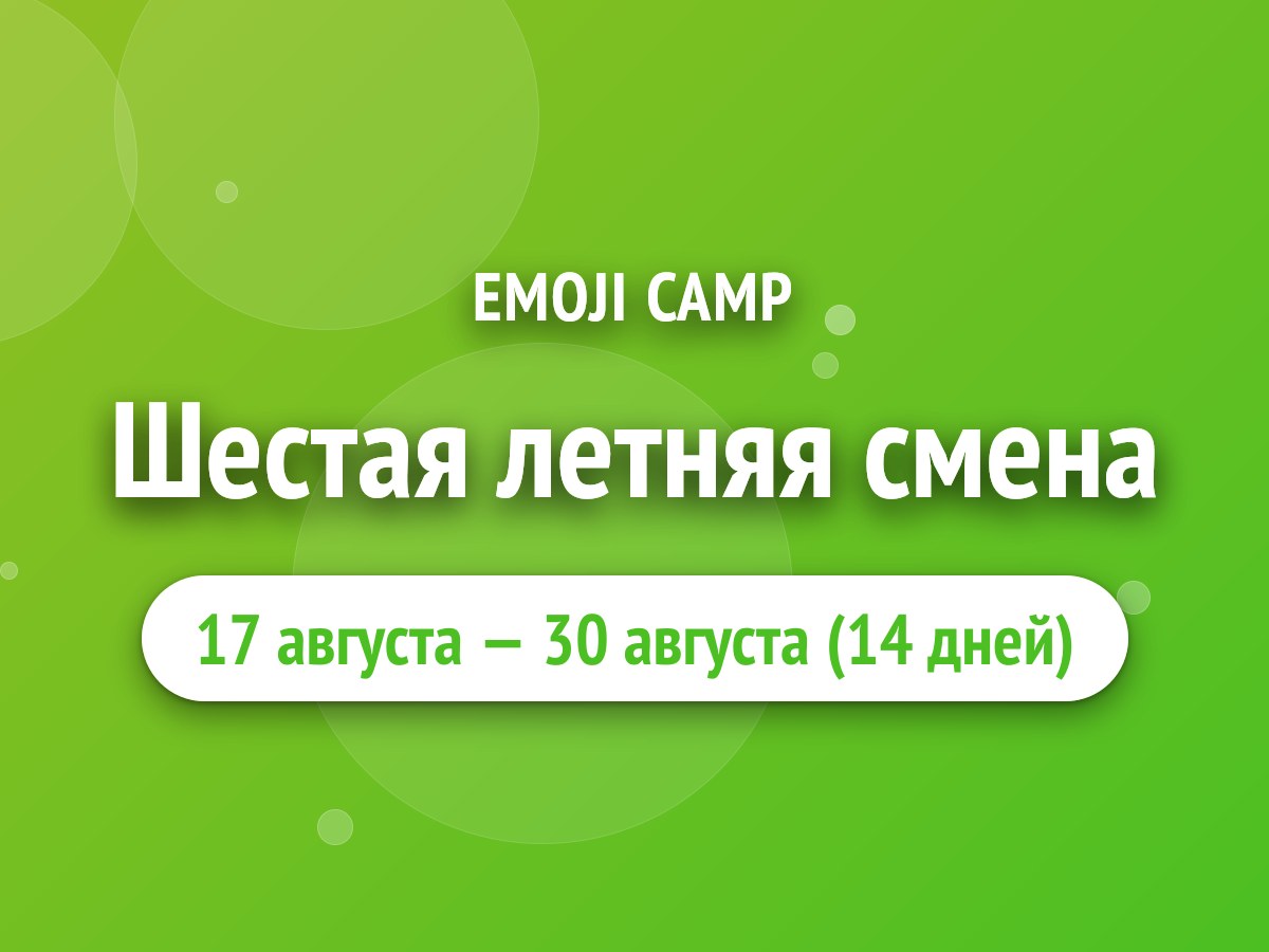 Шестая летняя смена