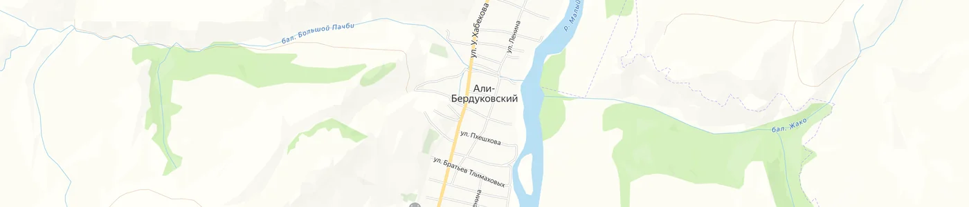 Карта: Беслан
