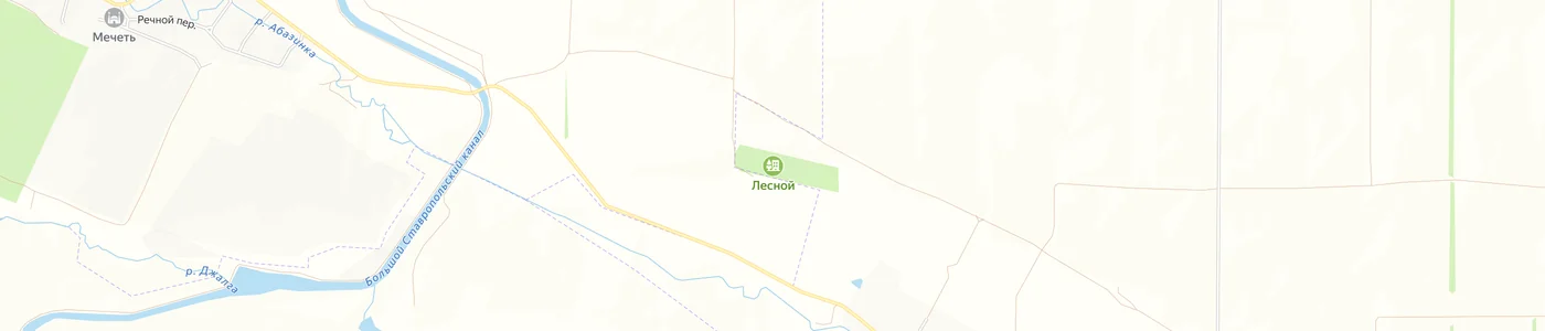 Карта: Лесной