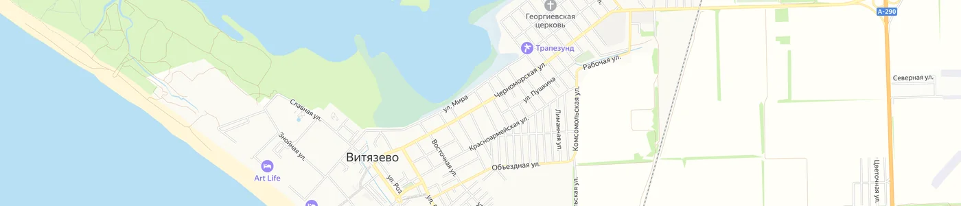 Карта: Витязево