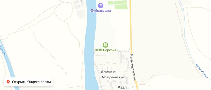 Карта: Березка