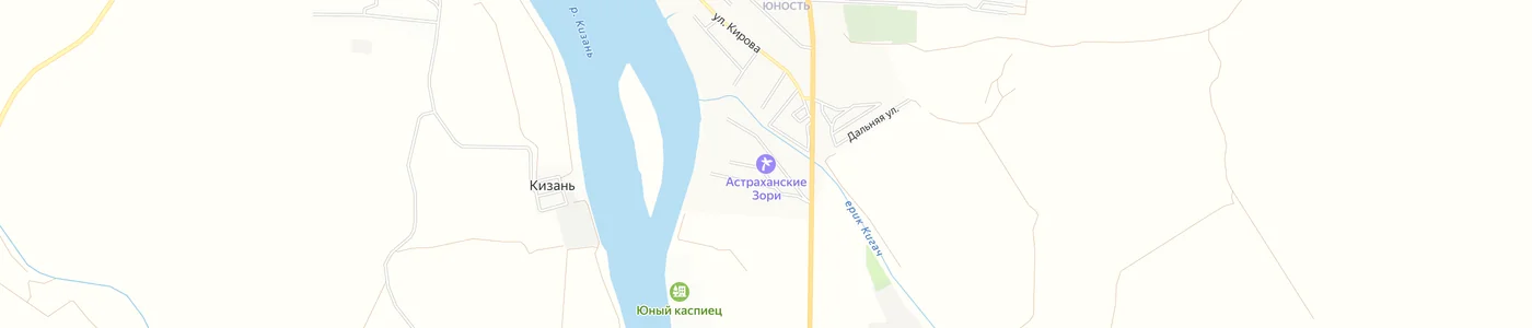 Карта: Астраханские зори