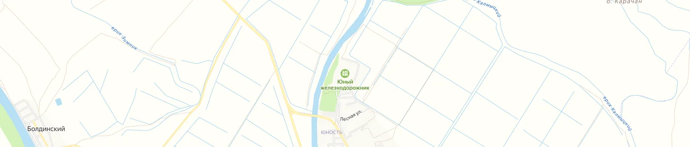 Карта: Юный железнодорожник