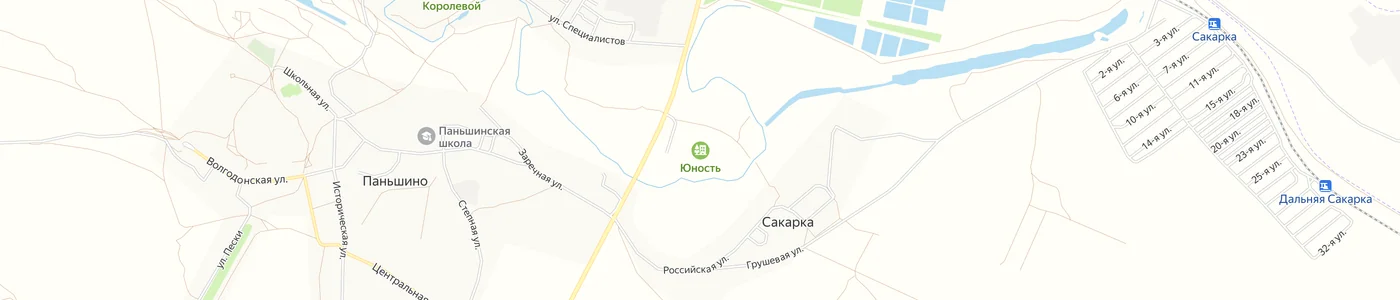 Карта: Юность