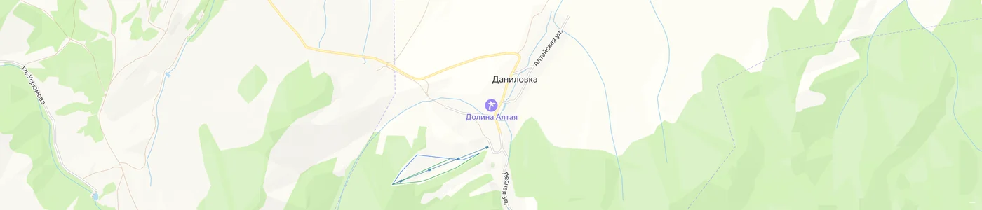 Карта: Долина Алтая