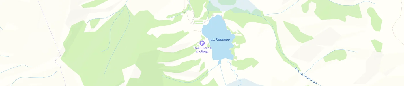 Карта: Тайнинская слобода