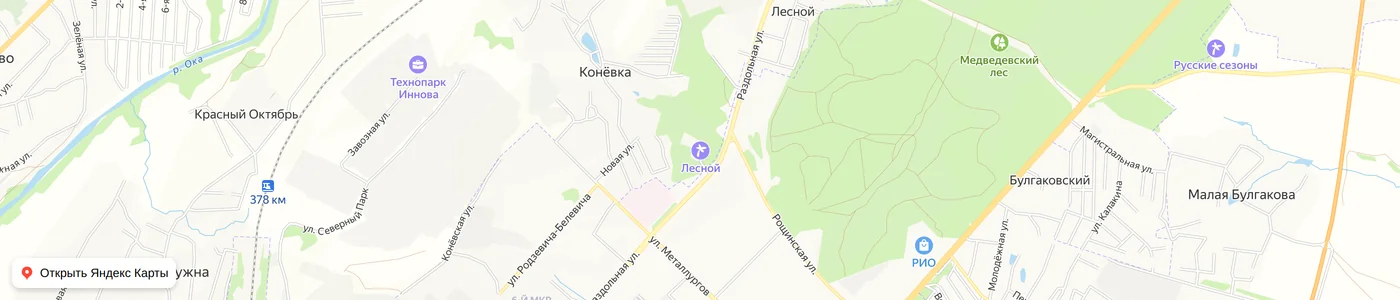Карта: Лесной