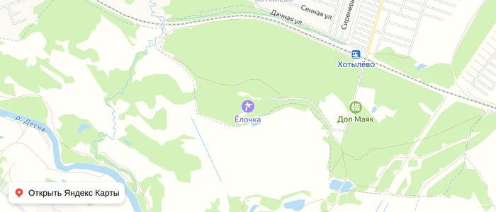 Карта: Елочка