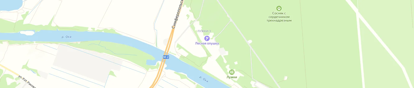Карта: Лесная опушка