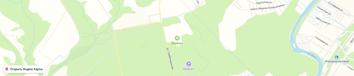 Карта: Березка