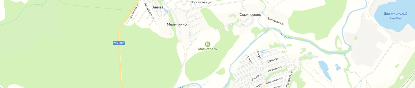 Карта: Магистраль