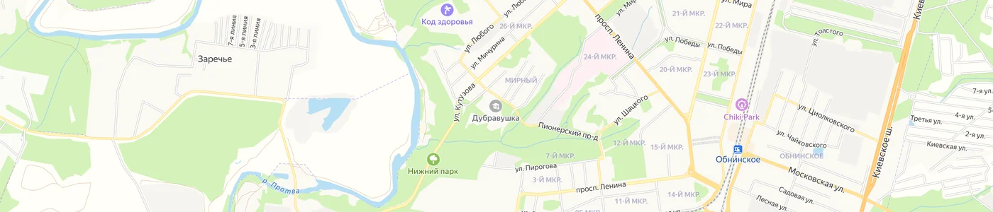 Карта: Дубравушка