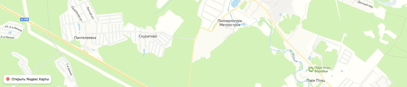 Карта: Юный Метростроевец