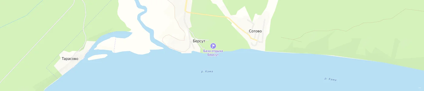 Карта: Берсут