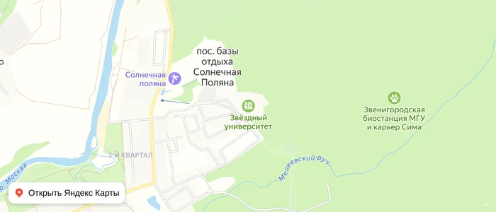 Карта: Университетский