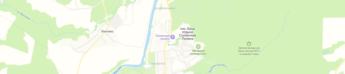 Карта: Солнечная Поляна