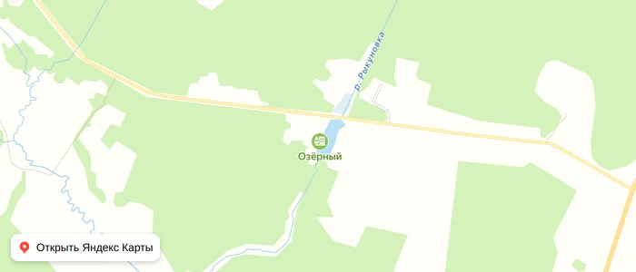 Карта: Озёрный