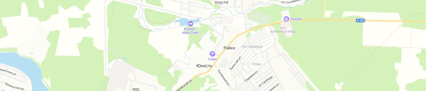Карта: Лагерь им. Ю.А. Гагарина