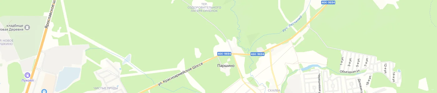 Карта: Пушкино