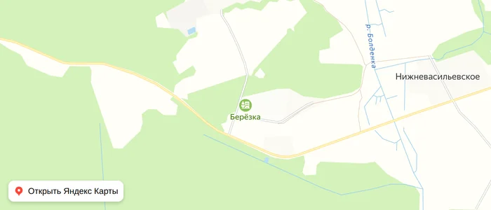 Карта: Березка
