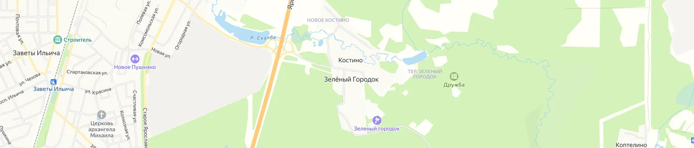 Карта: Зеленый городок