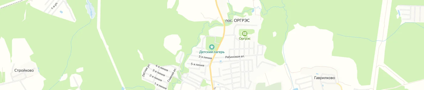 Карта: ОРГРЭС