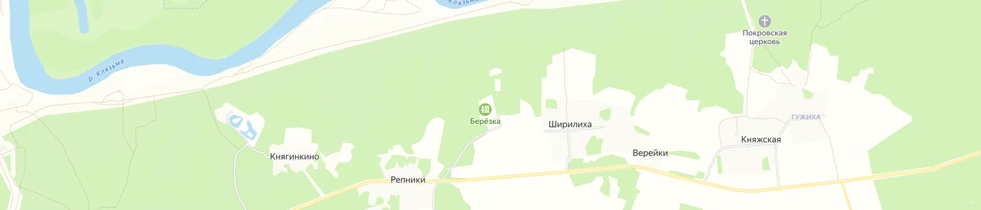 Карта: Берёзка
