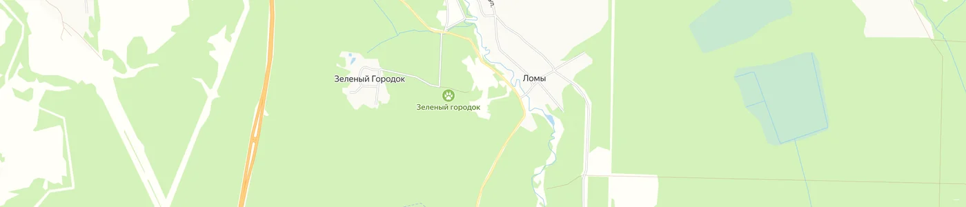Карта: Зеленый городок
