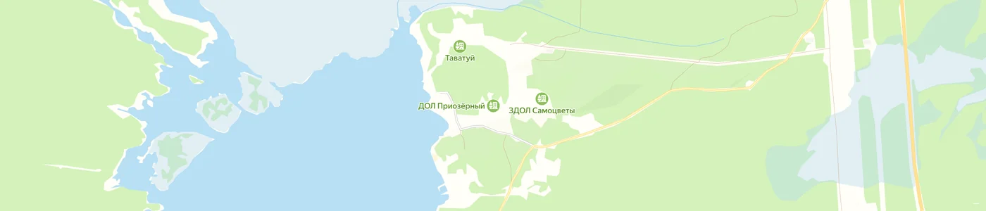 Карта: Приозёрный
