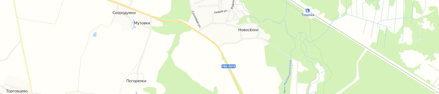 Карта: Берёзка
