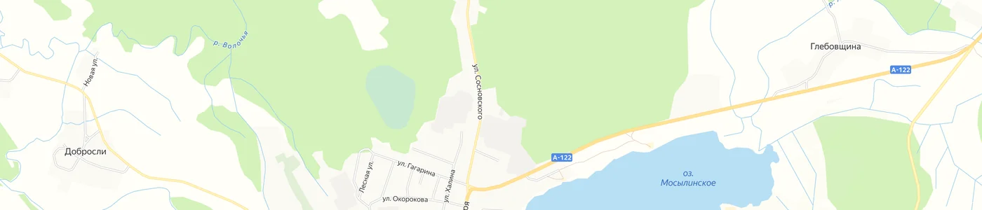 Карта: Сосновый бор