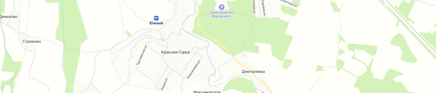 Карта: Детский лагерь имени Ю.А. Гагарина