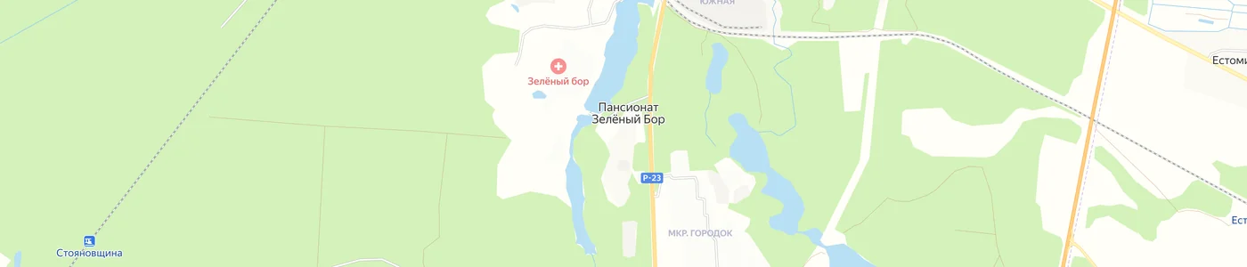 Карта: Зелёный бор