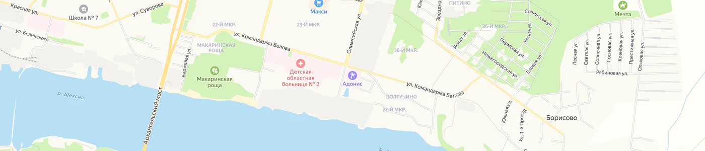 Карта: Адонис