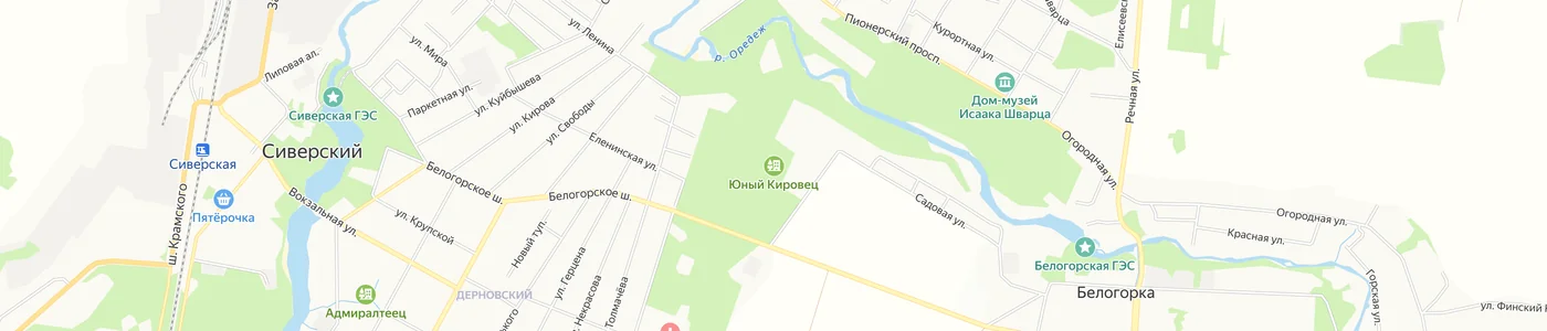 Карта: Юный Кировец