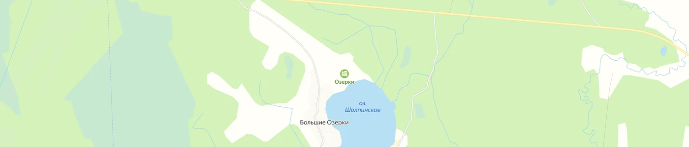 Карта: Озерки