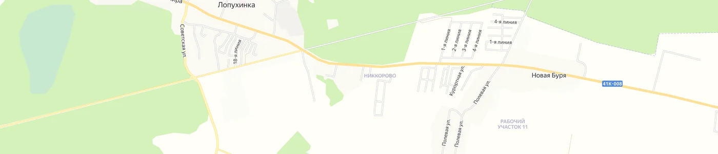 Карта: Березняки
