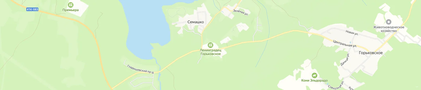 Карта: Ленинградец Горьковское